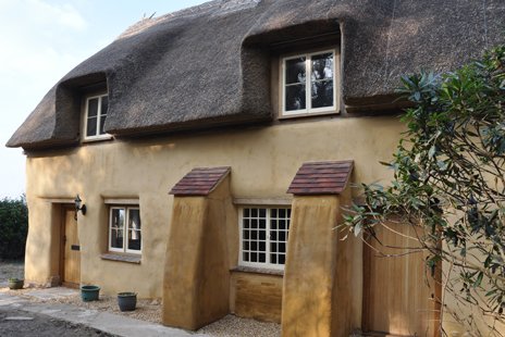 a new thatched cottage