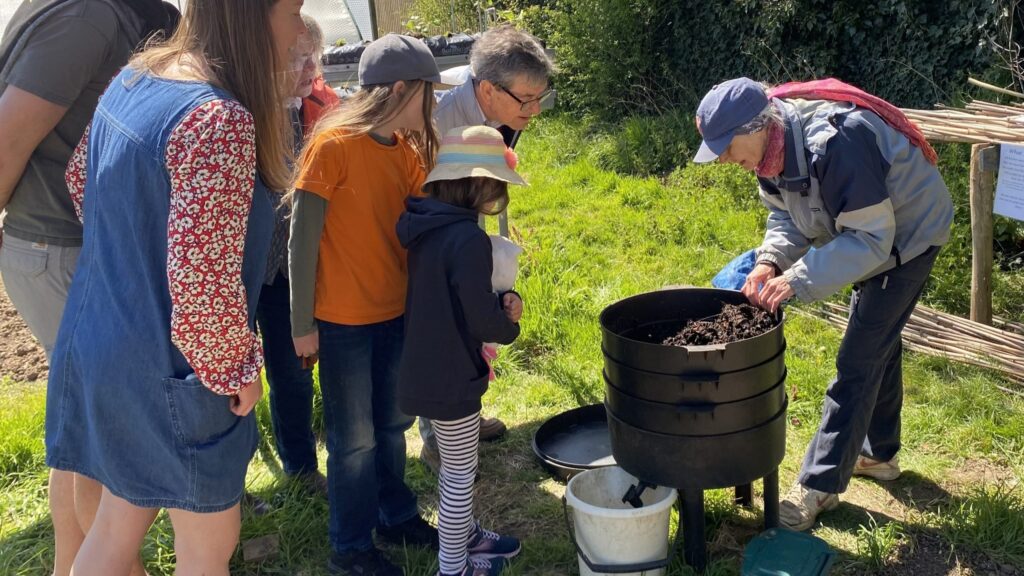 learning about composting