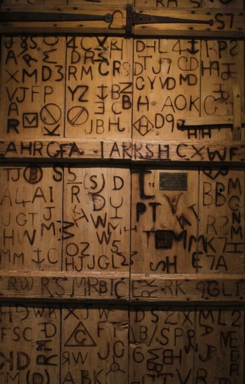 Brand marks at the New Forest Hertiage Centre by Marcus Langelier