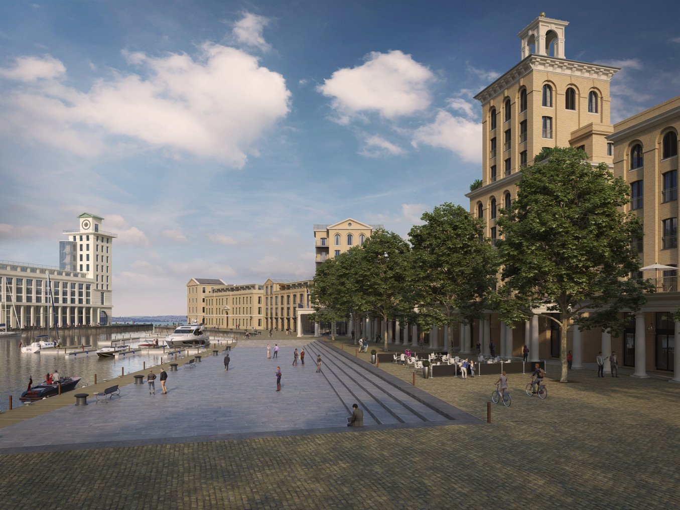 Illustration of what Fawley Waterside might look like