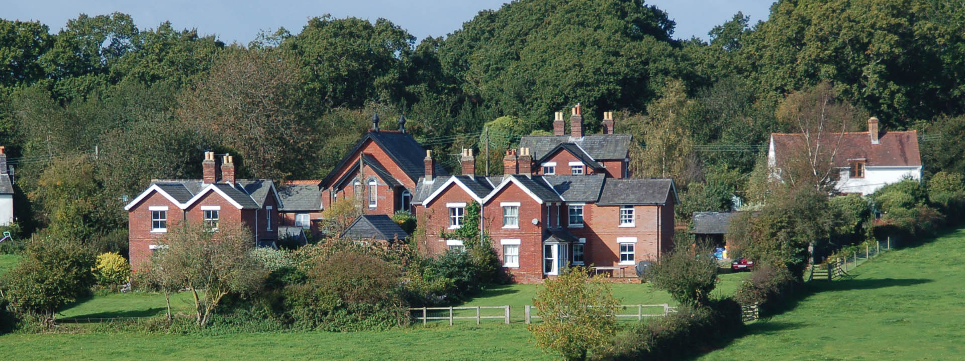 Houses in the landscape