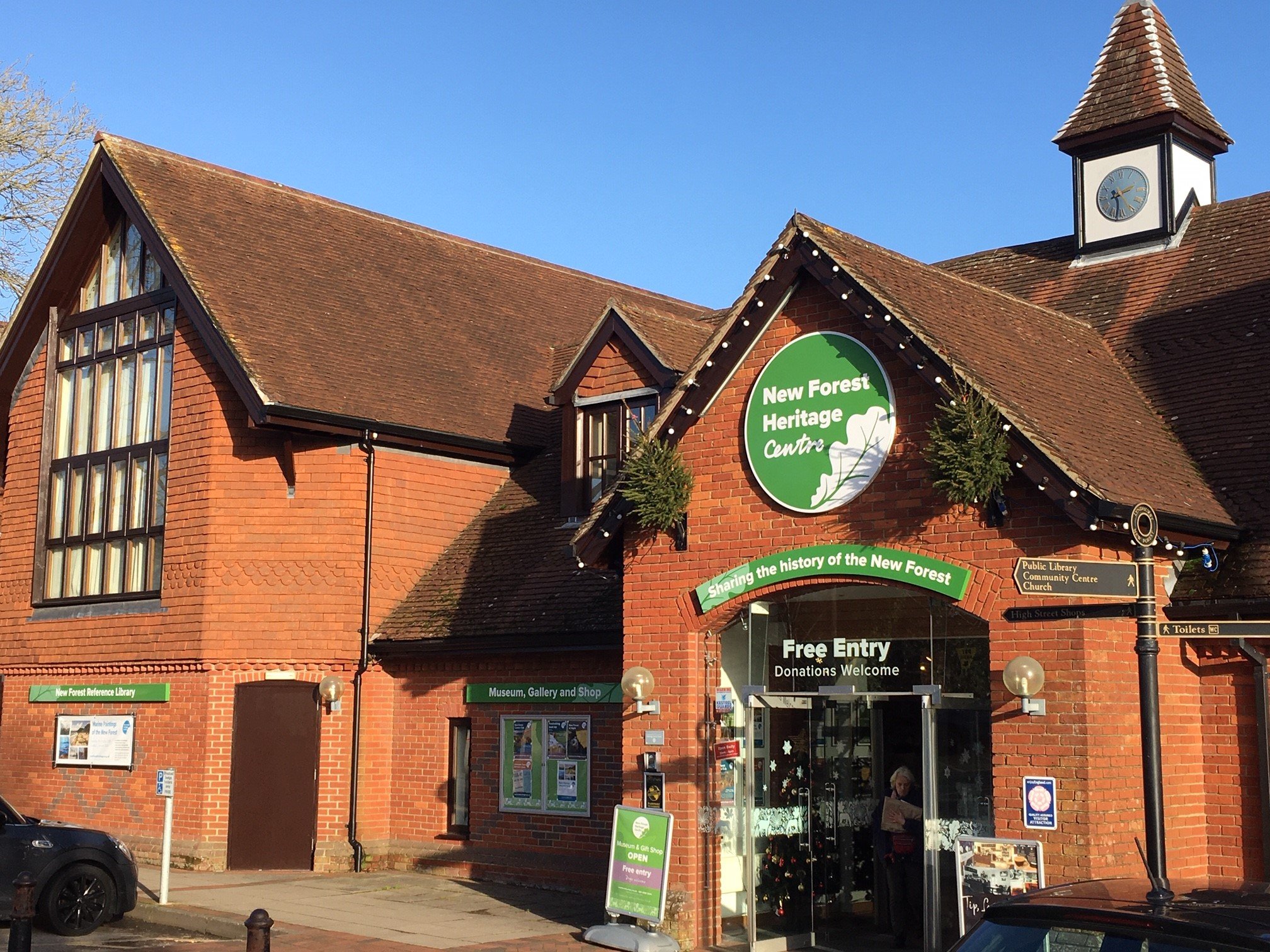 Entrance to the Heritage Centre