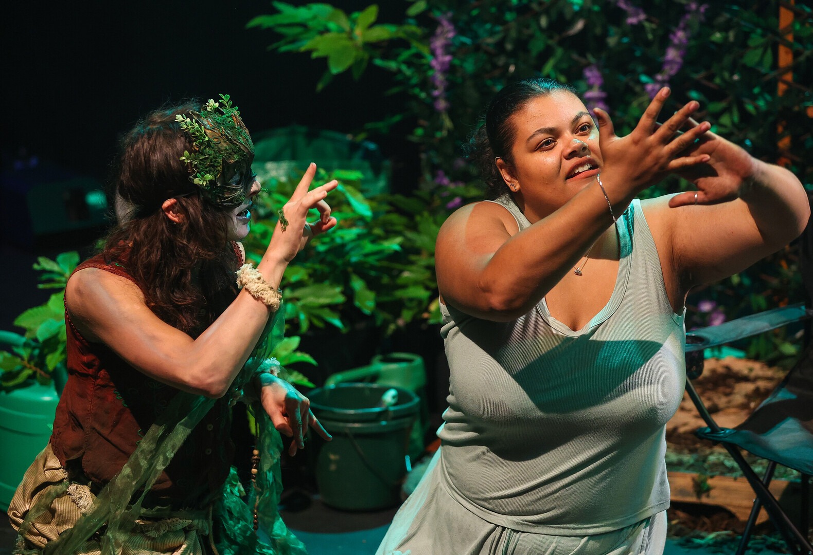 Bringing the Outside In on stage at Southampton's MAST Mayflower in summer 2025.