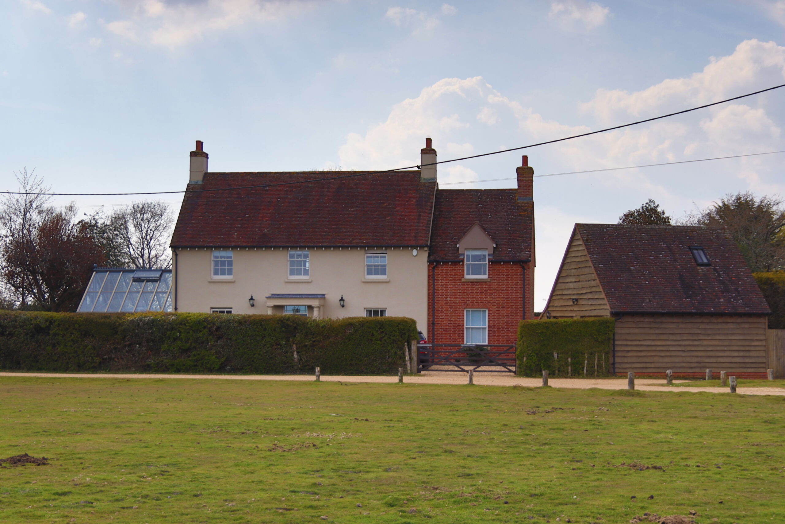 Typical New Forest cottage at Fritham